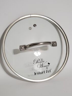 The Pioneer Woman x Instant Pot Glass Lid - Clear with Silver Trim